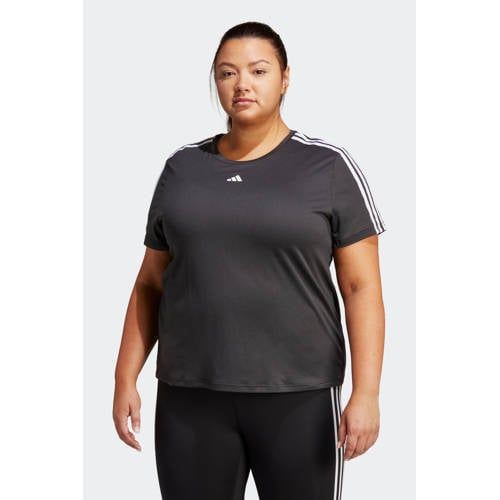 adidas Performance Plus Size Sport T-Shirt - Black