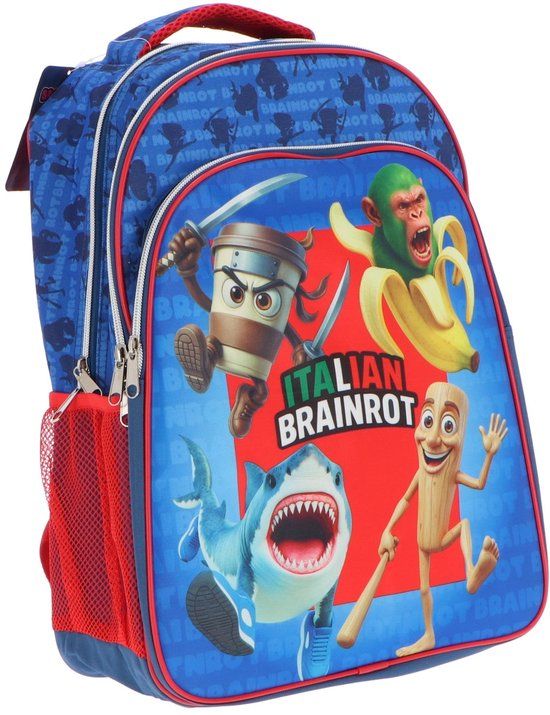 Italian Brainrot Rugzak Meerkleurig