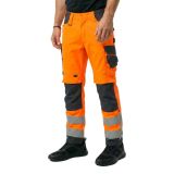 Mascot Safe Supreme Broek met kniezakken 15579-860 - hi-vis oranje/donkermarine - C54 - 82