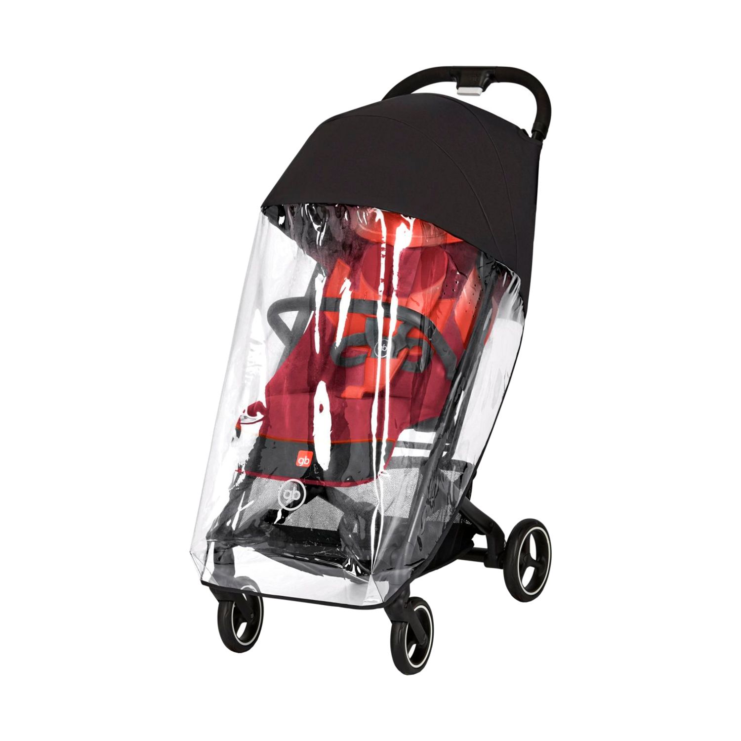 GB Qbit / Qbit+ All City Regenscherm - transparant