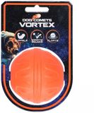 Dog Comets Dog Ball - Ø 7 cm - Reflective and Floating Dog Toy - Fetch Toy - Orange - Vortex