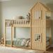 Panier enfant forme maison bois/MDF 90x200cm