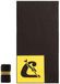 CRESSI Towel Microfibre Double Face Vela High Performance Incredibly Absorbent Much Superior to Standard Towels - Black/Yellow XL (75x150 cm), Unisex
