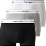 Calvin Klein Trunks Heren Onderbroeken - 3-pack - Zwart/Wit/Grijs - Maat M