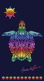 Miracle Home Microvezel Strandlaken Tortuga Colores