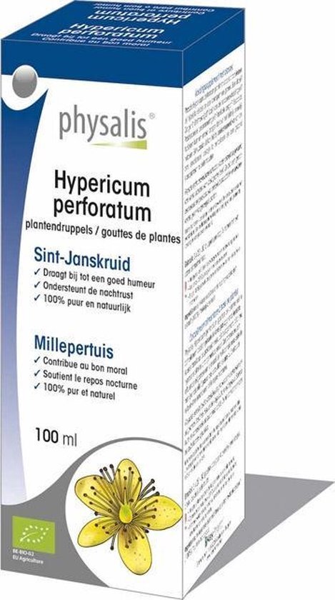 Physalis Plantendruppels Hypericum Perforatum Vloeibaar 100ml