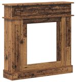 Syfax Oud hout Haardomlijsting 102 x 26 x 100 cm Bewerkt hout