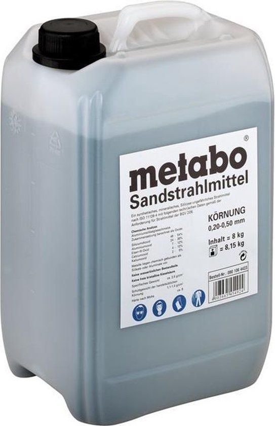 Metabo 80901064423 Straalzand 8 kg