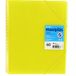 Grafoplás 39836060 Spiraalmappen A4 met envelop geel en 60 hoezen