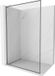 Mexen Kioto-F L paroi de douche Walk-in avec cadre 75 x 202 cm, verre transparent, avec profil, traitement anticalcaire, 2 ans de garantie