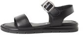 Tamaris - Dames - Sandalen - Maat 36 - Zwart Gevlekt
