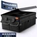 HELDENWERK Premium organizer de coffre avec couvercle, robuste et antidérapant - Sac de coffre pliable, grand avec double fond - Boîte de coffre, boîte d'organisateur de coffre