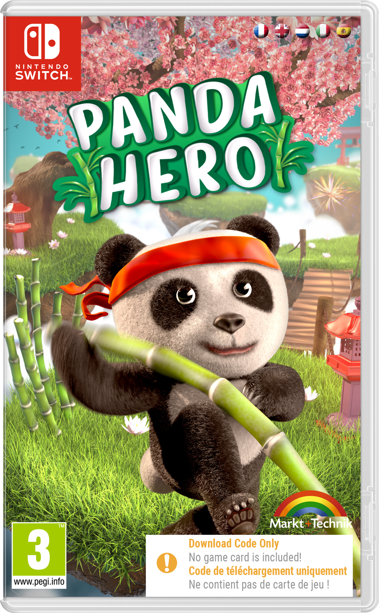 Mindscape Panda Hero (Code in a Box) Nintendo Switch