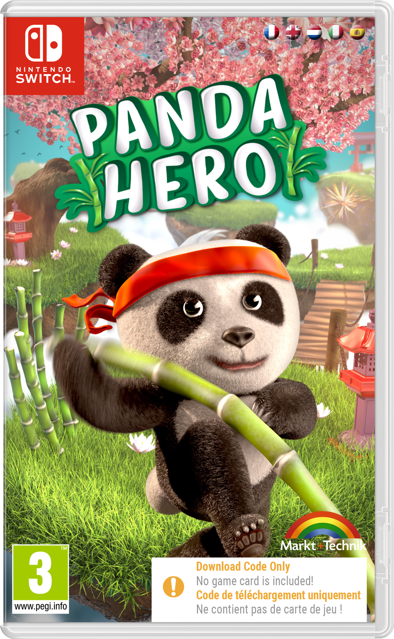 Mindscape Panda Hero (Code in a Box) - Nintendo Switch