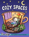 Cozy Spaces Coloring Book - Kleurboek voor volwassenen en kinderen - 50 illustraties