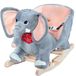 Spielwerk Schommelstoel kinderen olifant met veiligheidsgordel