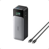 Anker 737 Powerbank, 24.000mAh, 140W, 3 Poorten | Slim digitaal scherm, compatibel iPhone 13-serie, Samsung, MacBook, Dell, AirPods