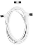 Ekon ECAN1890MFW coax-kabel 1,8 m 9.5 mm Wit