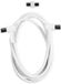 Ekon ECAN1890MFW coax-kabel 1,8 m 9.5 mm Wit