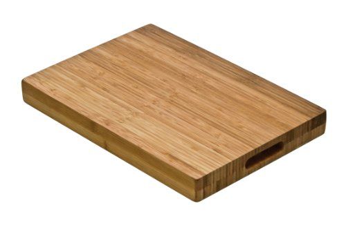 Premier Housewares bamboe-hakplank met handgrepen, natuurlijk, 28x40x4