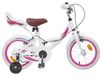 Vélo enfant 14 pouces pour 3-5 ans Blanc