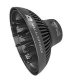 Parlux MagicSense Diffuser Nozzle - Black - Compatible with Parlux ALYON & ADVANCE