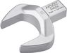 HAZET Insteek-steeksleutel 6450D-38 · 14 x 18 mm insteekvierkant massief · Buiten-zeskant-profiel · SW 38 mm