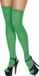 Atosa Carnaval verkleed kousen voor dames - Groen - Panty sokken - 40 denier - voor maat 36 tot 41