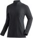 Maier Sports Dames polair half zip Denise zwart