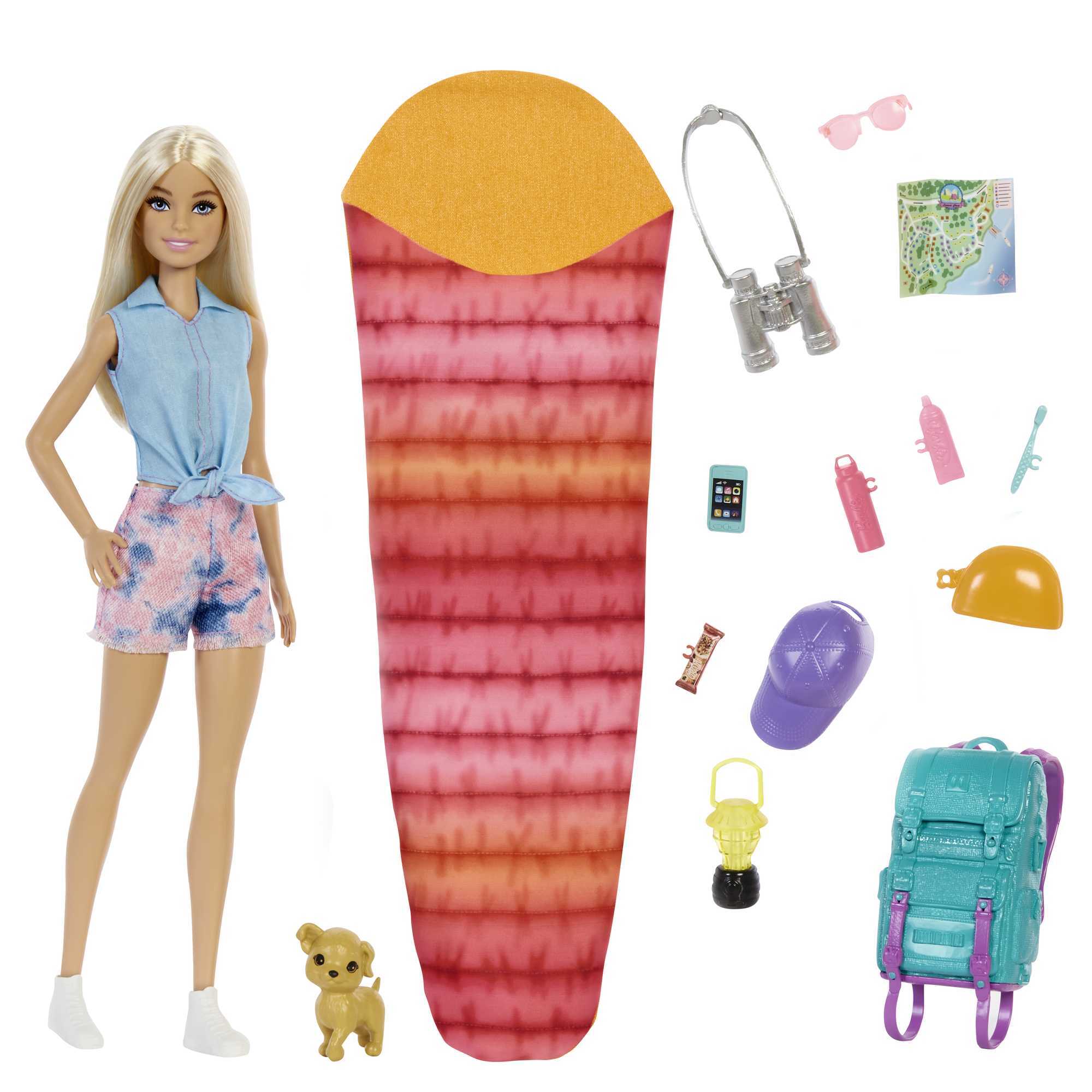 Barbie Dreamhouse Adventures Barie Kamperen Barie 'Malibu' En Accessoires