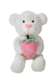 LLOPIS Frisi-beer, 110 cm, 3 kleuren, wit, bruin, roze