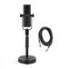 G4M Gear4music G4M Dynamic Broadcast Microphone with USB, Desktop Pack