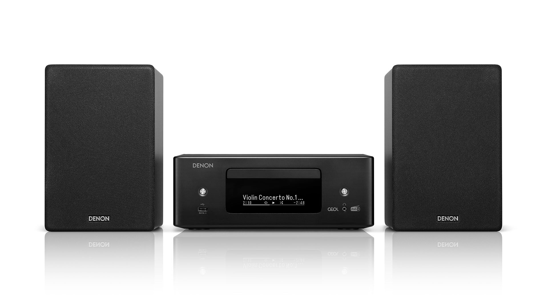 Denon CEOL N-12 DAB+ HiFi System - Zwart