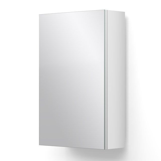 Maxaro Lato Spiegelkast 40x62cm Hoogglans Wit 1 Deur