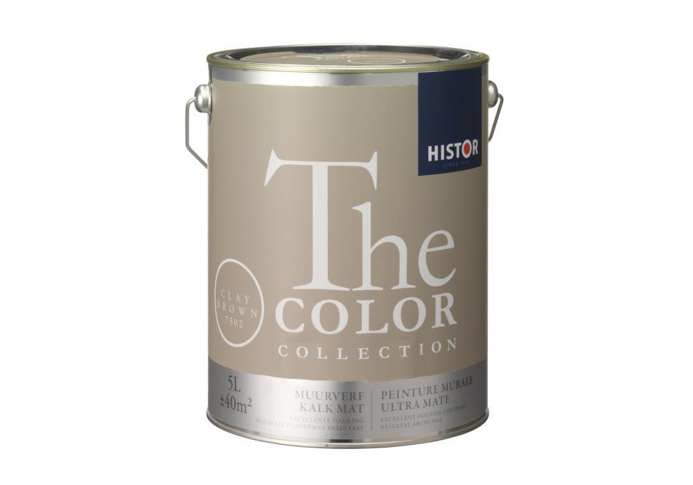 Histor The Color Collection Muurverf - 5 Liter - Clay Brown