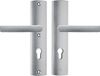 Axa Veiligheidsbeslag (Curve) Aluminium geslepen: Kruk-Kruk (model Blok) PC72 SKG***