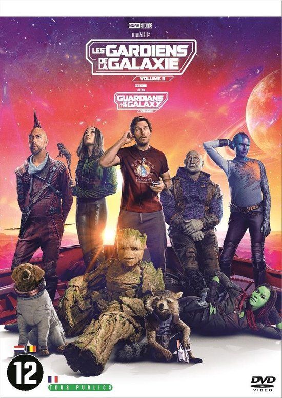 Disney Movies Guardians Of The Galaxy 3 (DVD) - Standard Edition - 2023
