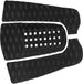 Dailygoody - Plaque de surf - Plaque de traction antidérapante - Set de 3 pièces - Noir