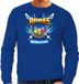 Bellatio Decorations Apres ski sweater voor heren - apres ski you later - blauw - wintersport M