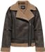 ONLY ONLKENDRA LIFE BOND OVERSIZJACKET CC OTW Dames Gewatteerde jas L Polyester Chocolade Torte