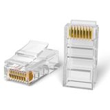 Metronic 495281 10 x RJ45-stekker, wit