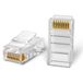 Metronic 495281 10 x RJ45-stekker, wit