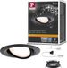 Paulmann Nova Plus Spot encastrable noir mat rond 93mm orientable IP65