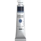 Lefranc Bourgeois 405020 Extra fijne Lefranc olieverf met hoogwaardige kunstenaarspigmenten, lichtecht, verouderingsbestendig - 20ml Tube, Paynes Gray