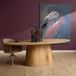 StarFurn Eettafel Riga - Ovaal Naturel Hout - 240x120x76cm