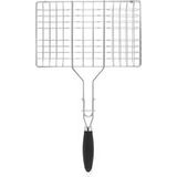 GRILLMEISTER Panier de barbecue / Ensemble de paniers cylindriques / Support pour poisson / Support pour hamburger (grille à burgers)