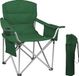TRVLMORE Chaise de camping XL - Pliable - Capacité de charge 150 kg - Vert