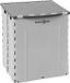 Poubelle pliable, efficace, pratique, gris, plastique