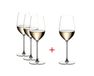 RIEDEL Veritas Riesling set de verres à vin - 4 pièces - 400 ml - Transparent