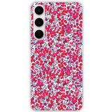 Samsung Galaxy S24 FE Liberty wiltshire rouge bedrukt siliconen hoesje